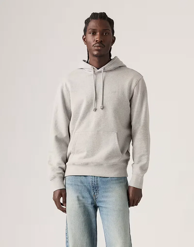 Худи New original housemark Levi's, серый