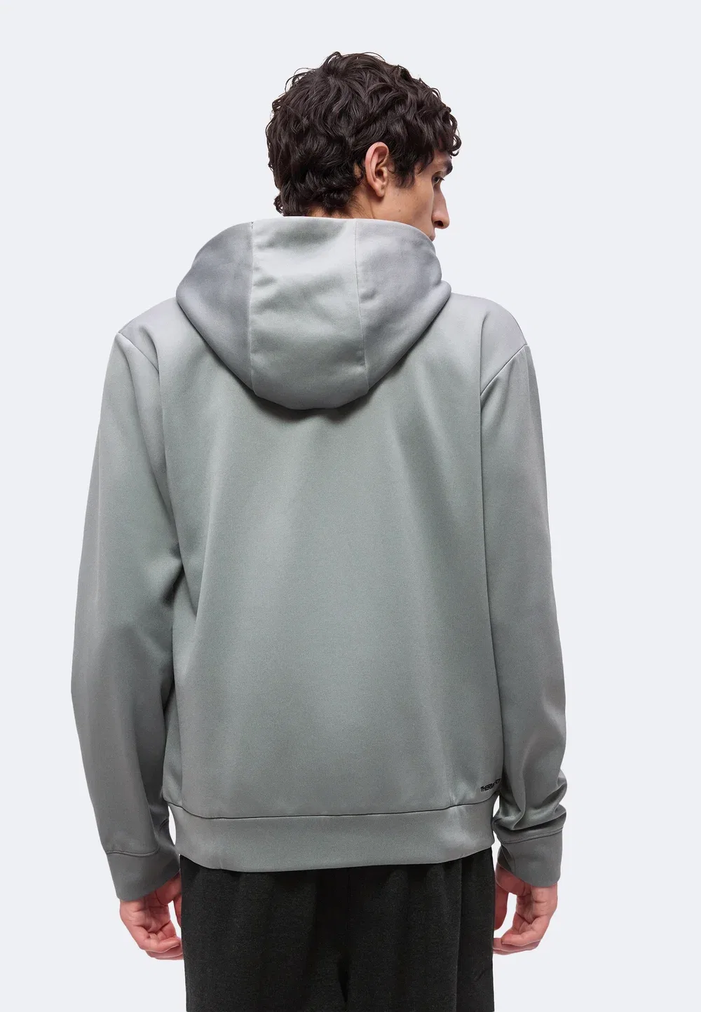 Flex - толстовка на молнии Nike Performance, Smoke Grey/Black — фото 3