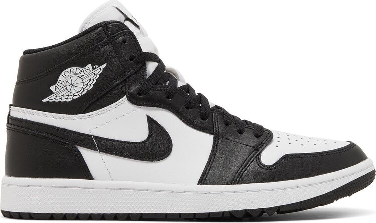 

Бутсы Air Jordan 1 High Golf Panda, черный