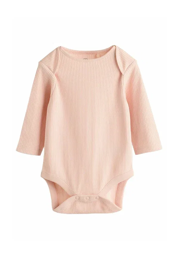 Боди с длинным рукавом Regular fit-long sleeve 5 pack - body Next, Pink, розовый — фото 4