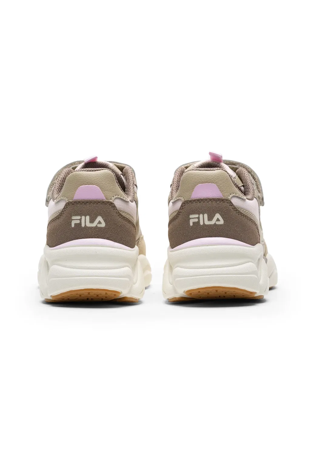 Обувь Recade на липучках, детская, унисекс - кроссовки Fila, Oxford Tan-Carinaria — фото 4