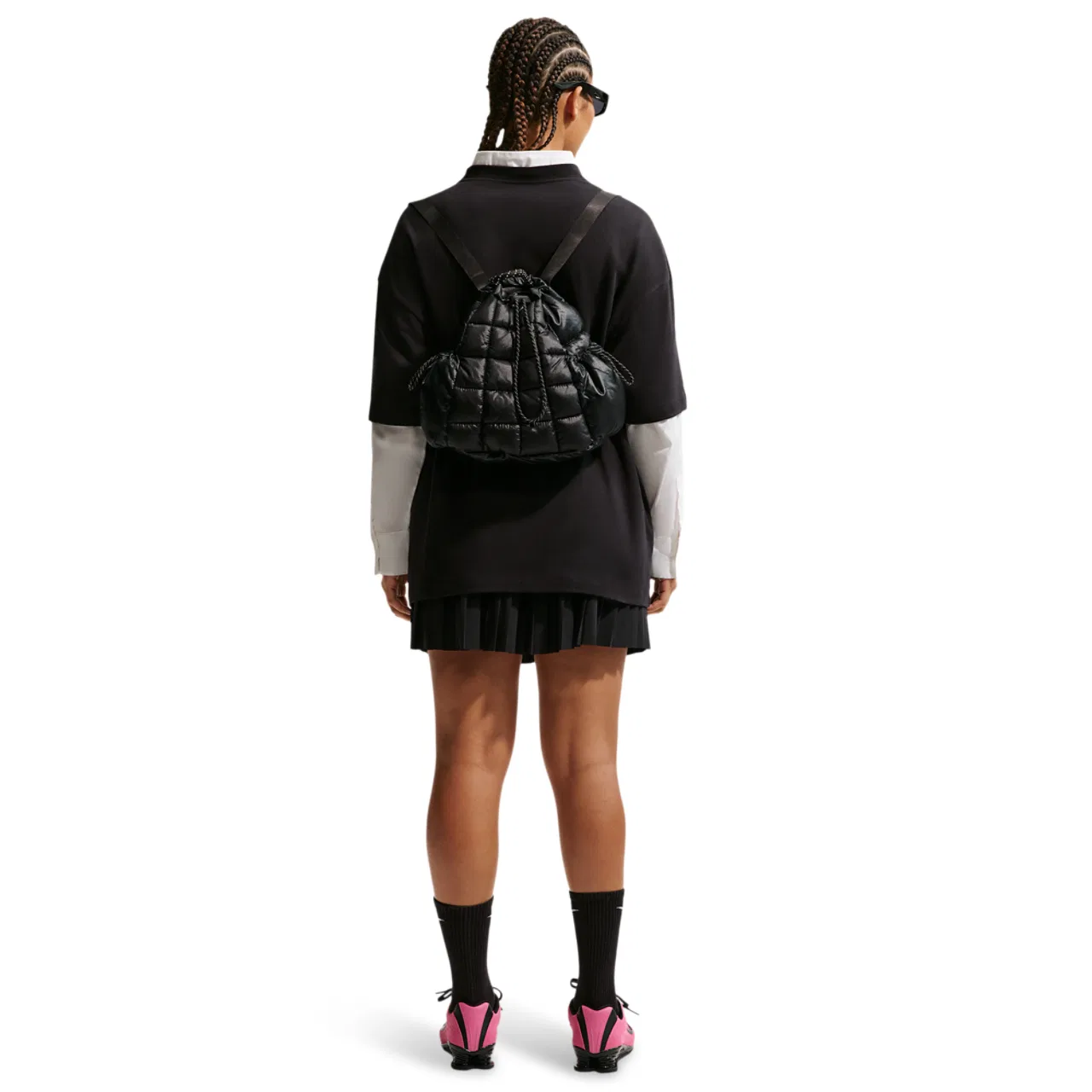 Женская футболка оверсайз с принтом Nike Classic Oversize Tee, Black — фото 4