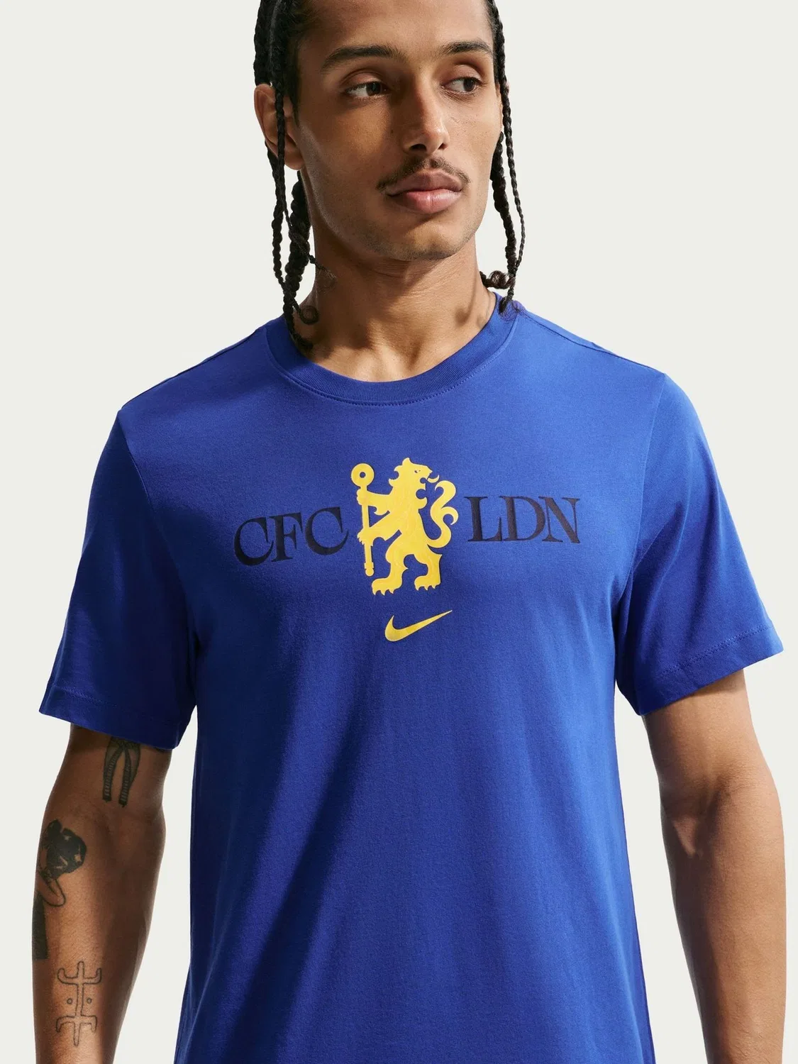Футболка Chelsea FC Crest Nike, синий — фото 3