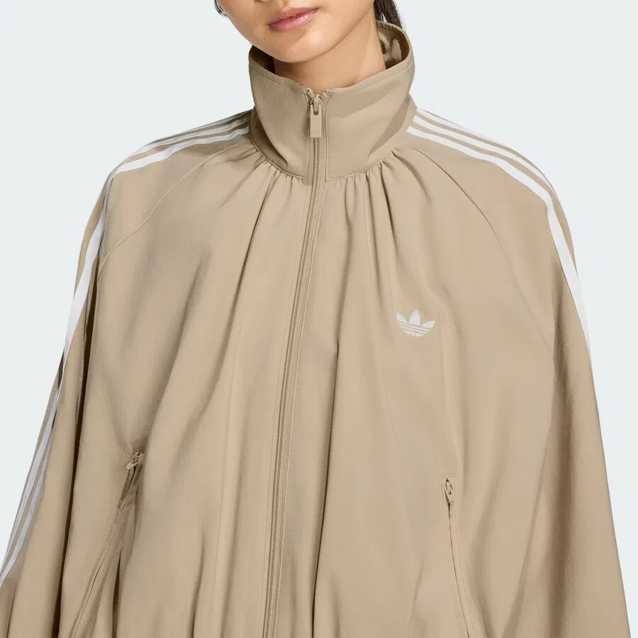 Куртка ADIDAS ORIGINALS Between-Season в бежевом цвете — фото 3