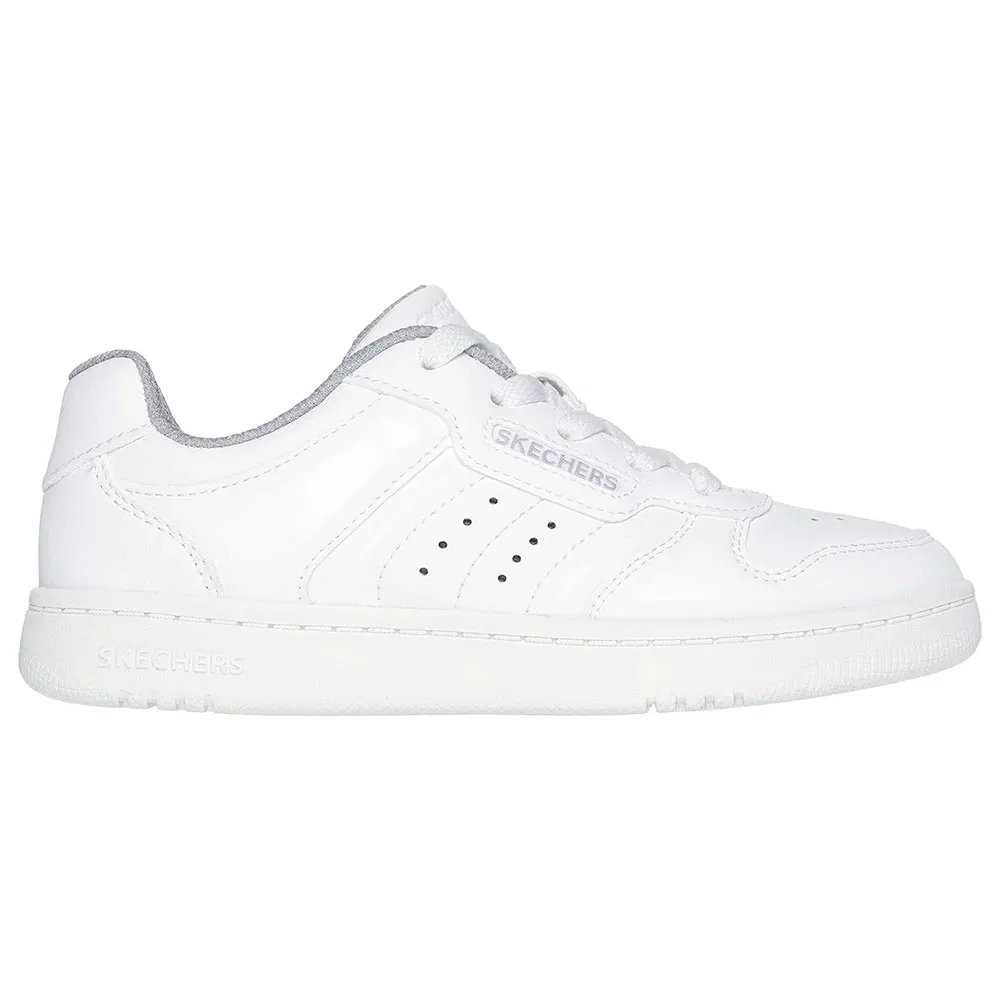 Детские кроссовки для мальчиков с классическим дизайном Quick Street Vorton Skechers, White — фото 4