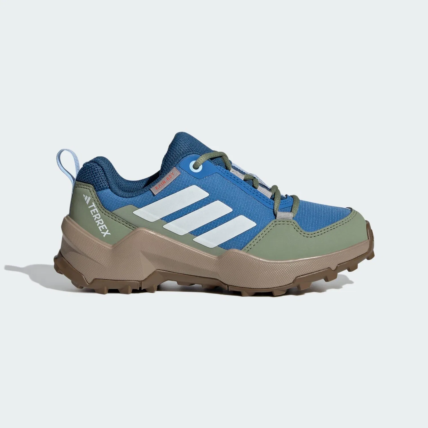 Детские треккинговые ботинки с шнуровкой Terrex AX4r Adidas, Blau Weiss Grun