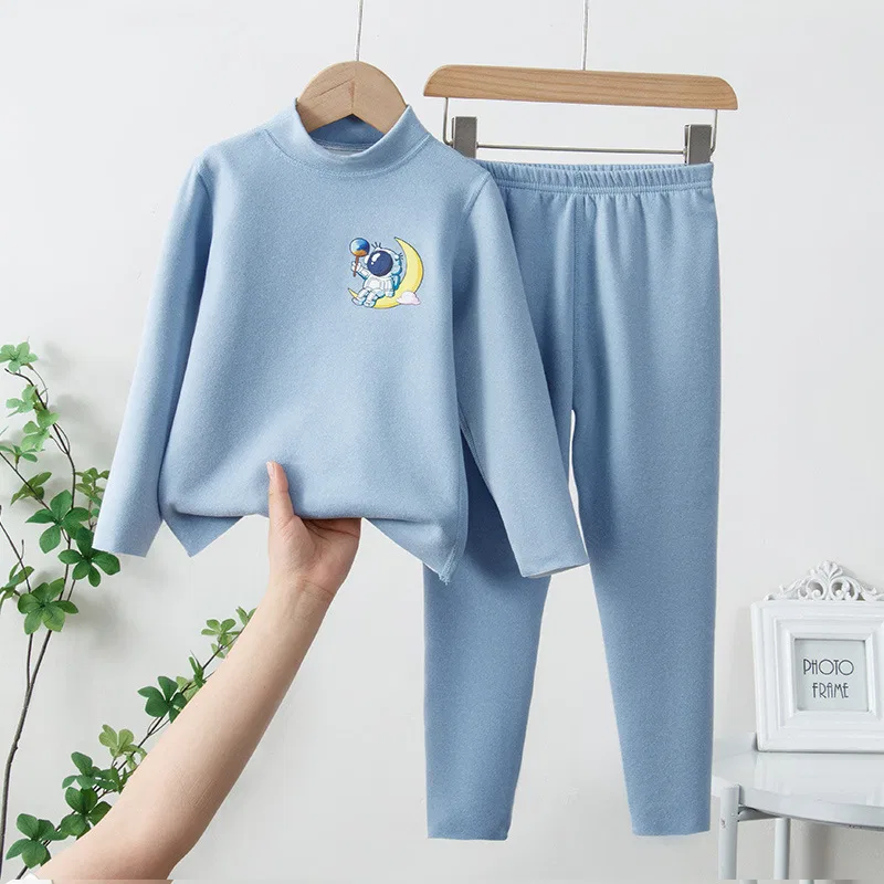 Детское термобелье Cotton Gene, Navy Blue — фото 4