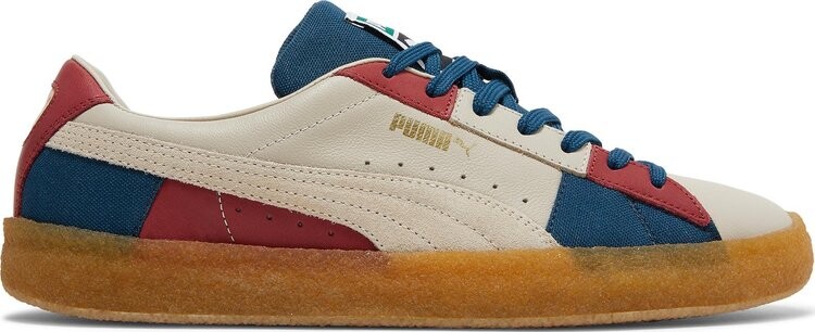 

Кроссовки Puma Suede Crepe Patch - Peyote Blue Red, кремовый, Бежевый, Кроссовки Puma Suede Crepe Patch - Peyote Blue Red, кремовый