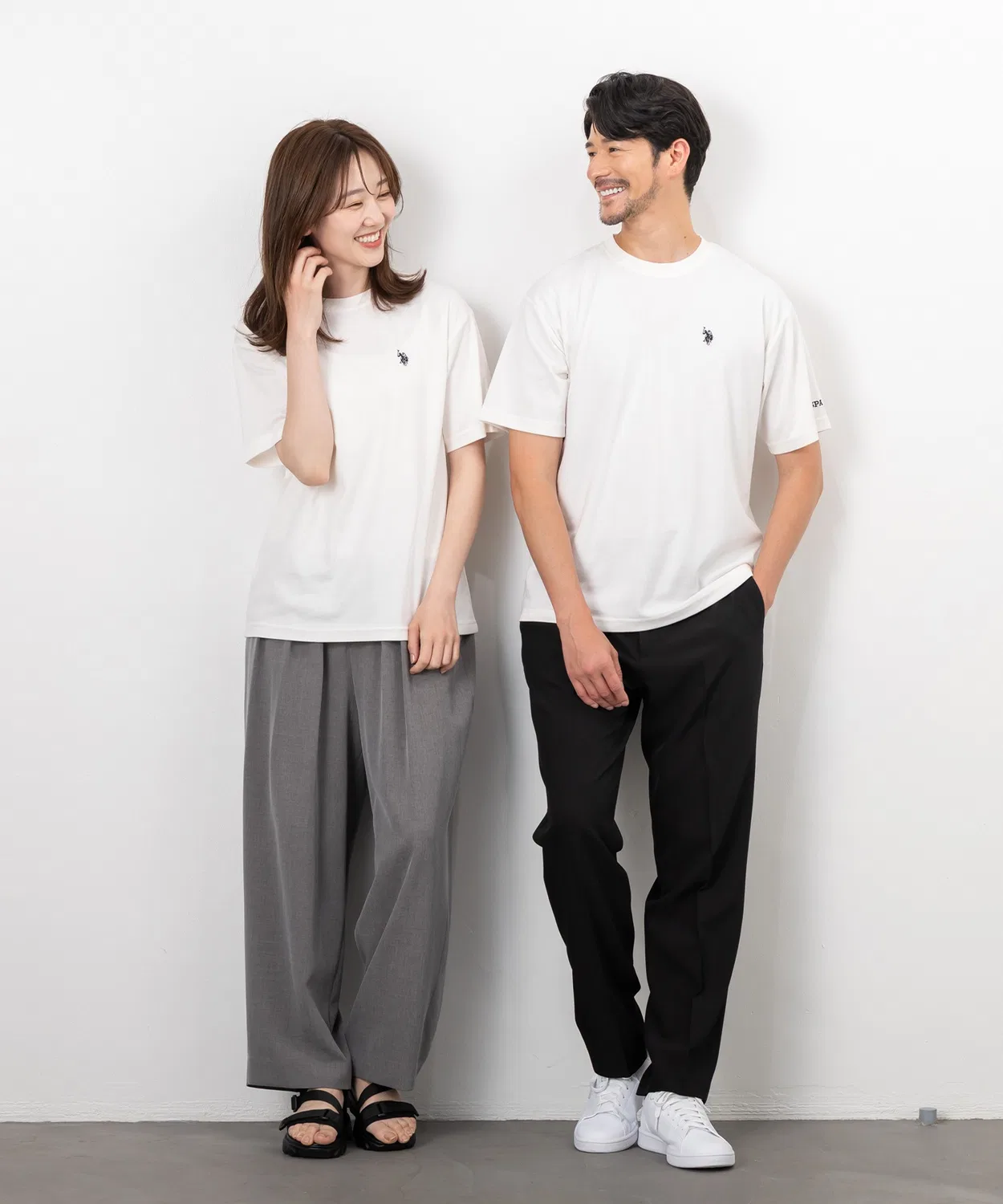 Мужская футболка с вышивкой Regular Silhouette U.S. POLO ASSN., Белый