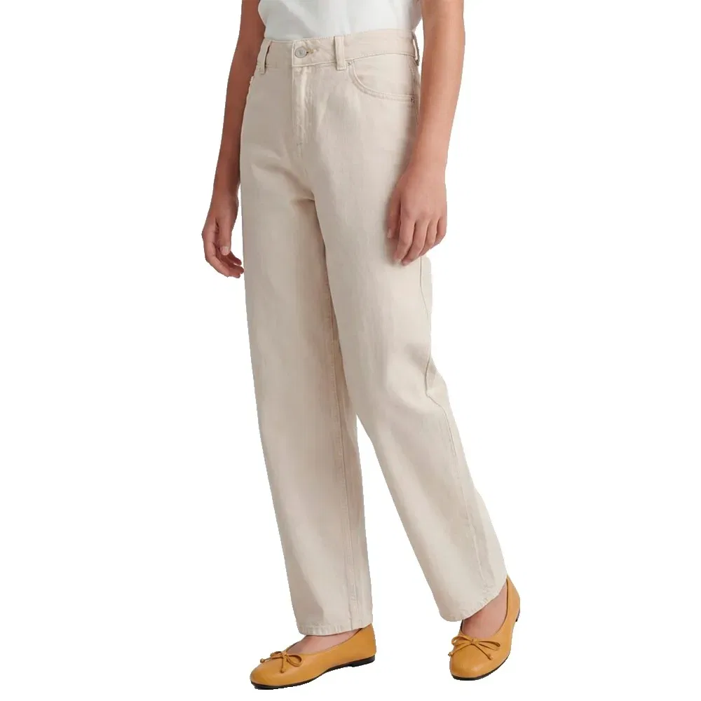 Детские джинсы свободного кроя Jack & jones Fuji Barrel Fit JJXX, White