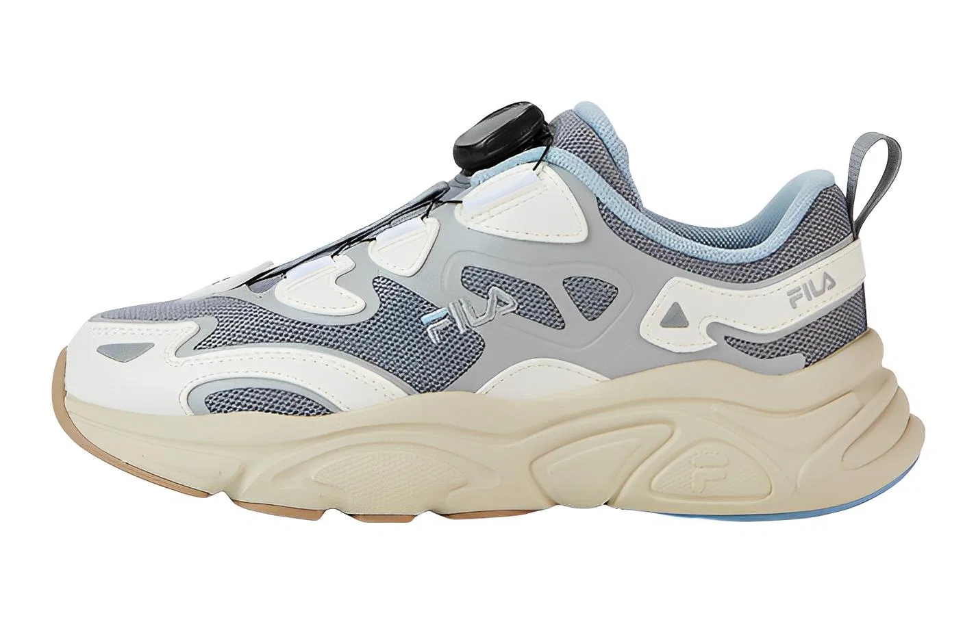 Детские кроссовки с принтом Mars 1 FILA KIDS, Gray White