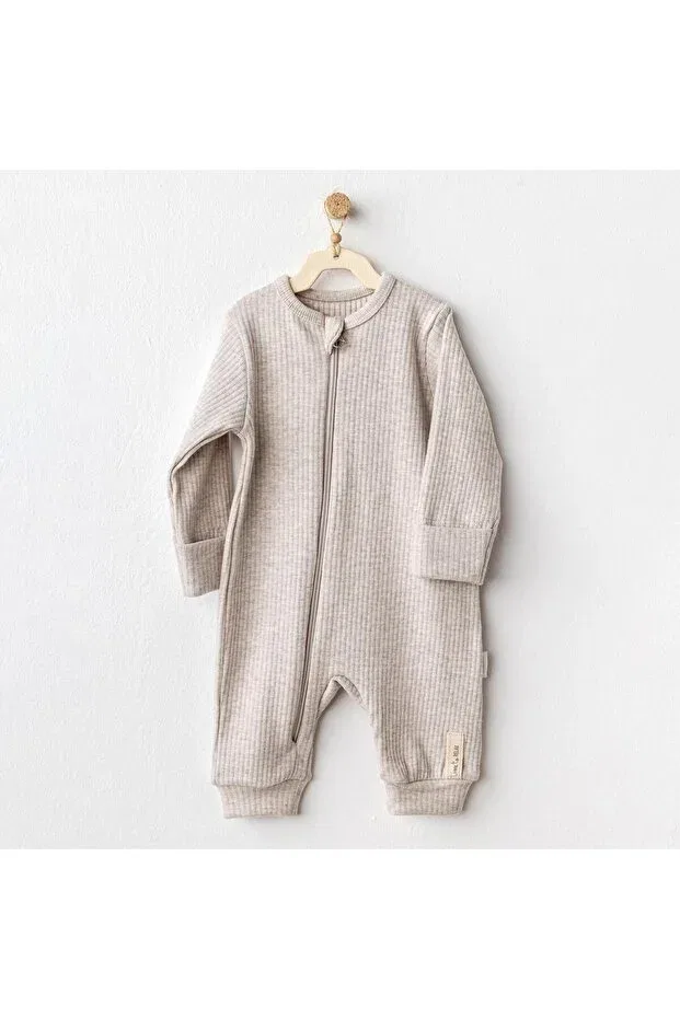 Детский комбинезон для новорожденных с принтом Andywawa, Beige