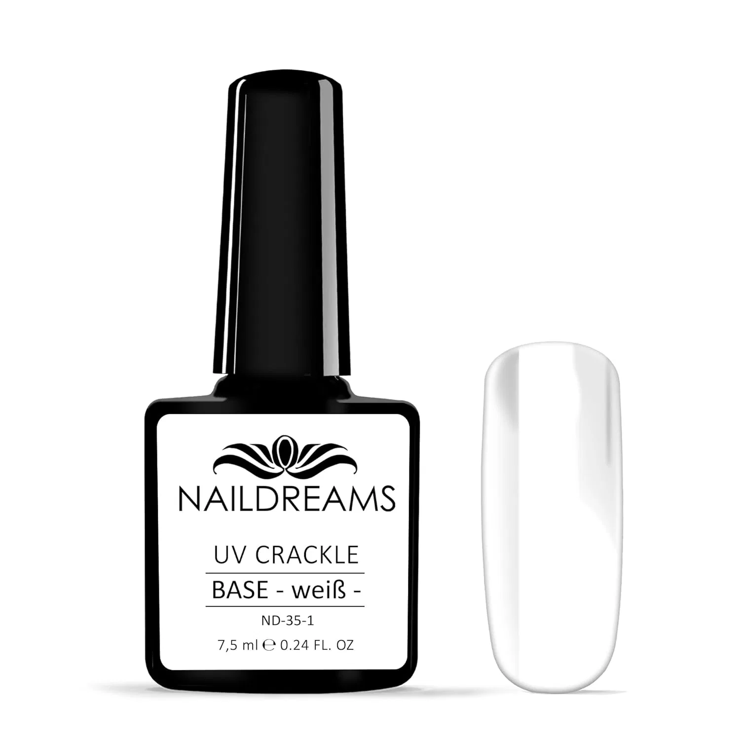 Набор UV-шеллаков «Crackle» от NAILDREAMS Snc, Black — фото 3
