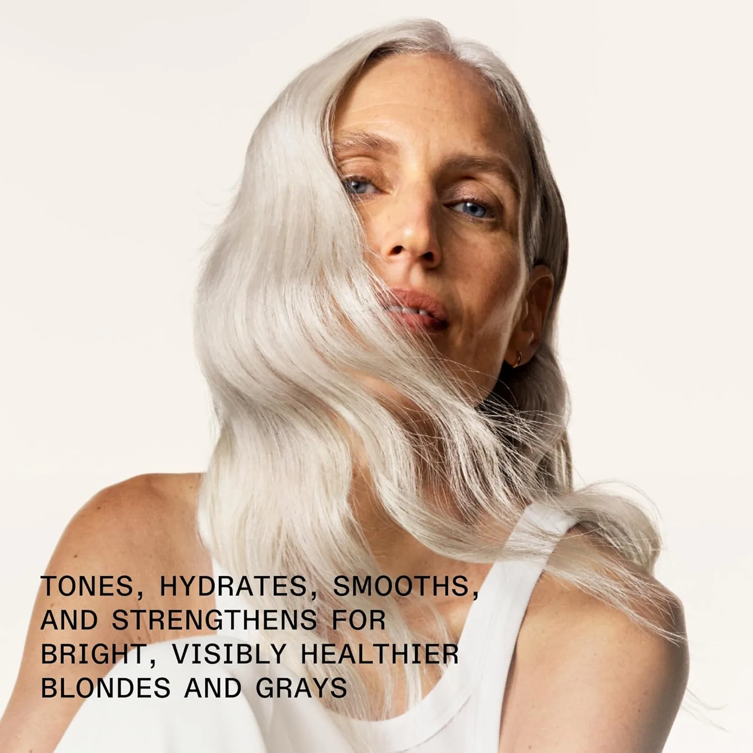 Olaplex Nº.5P Blonde Enhancer Purple Toning Conditioner: нейтрализует желтизну и укрепляет, восстанавливает повреждения и увлажняет волосы для кудрявых, прямых и волнистых 1000 мл (1 шт.), purple — фото 3