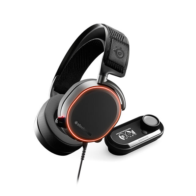 

Наушники игровые проводные SteelSeries Arctis Pro, GameDAC, черный