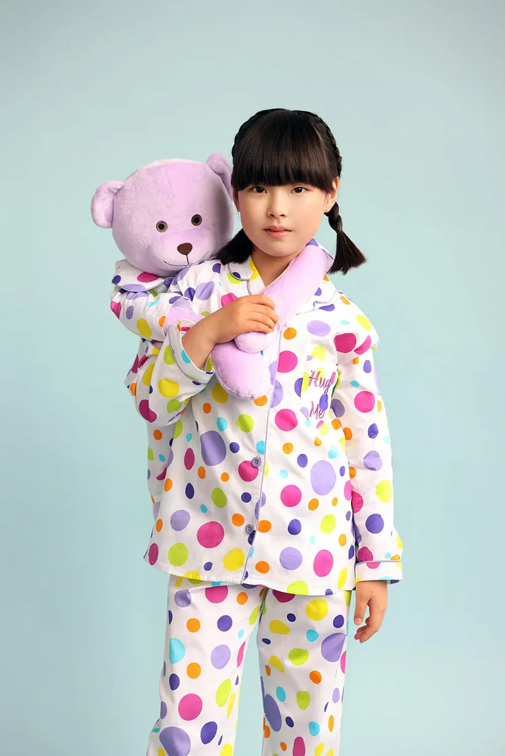 Комплект пижамы с принтом Bubbles' Hug Me, Lunamia, Multi
