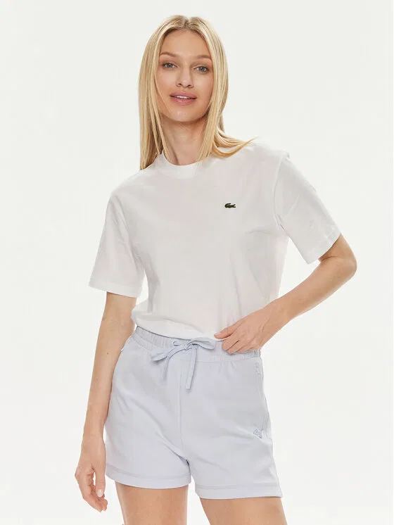 Футболка Lacoste loose fit, белый
