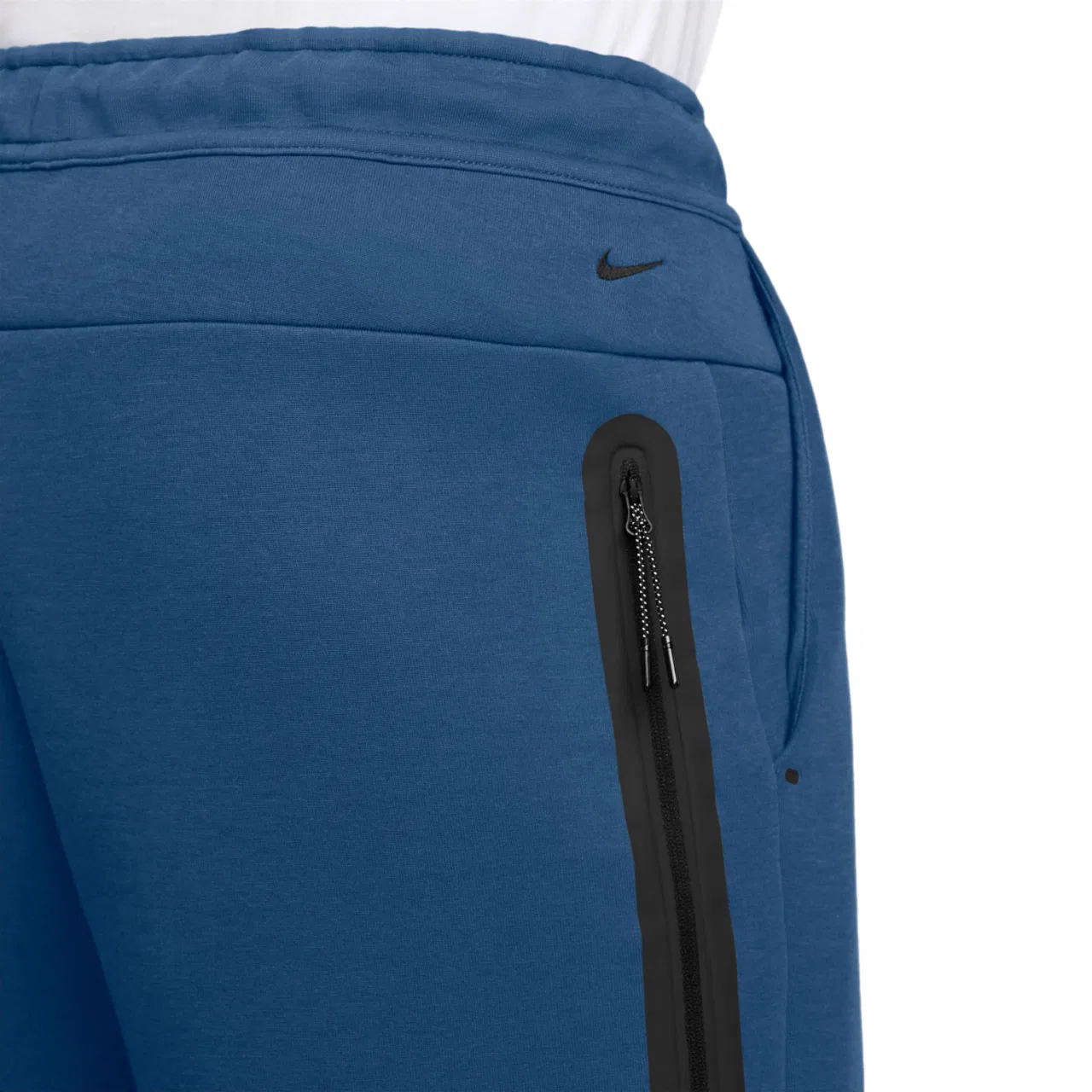 Мужские шорты Tech Fleece Nike, синий/черный — фото 4