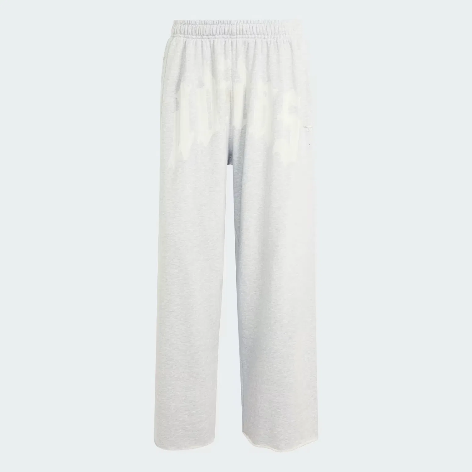 Мужские спортивные штаны с широкими штанинами Wide Leg Adidas Originals, светло-серый меланж — фото 4