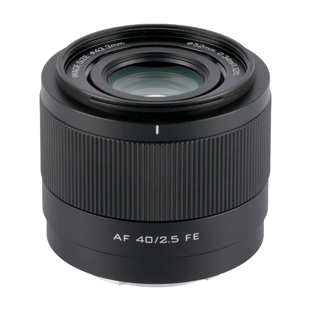 

Объектив Viltrox AF 40mm F2.5 с креплением Sony FE, черный