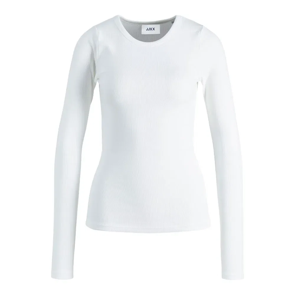 Детская футболка с длинным рукавом Freya Straight Fit JJXX Jack & jones, White — фото 3