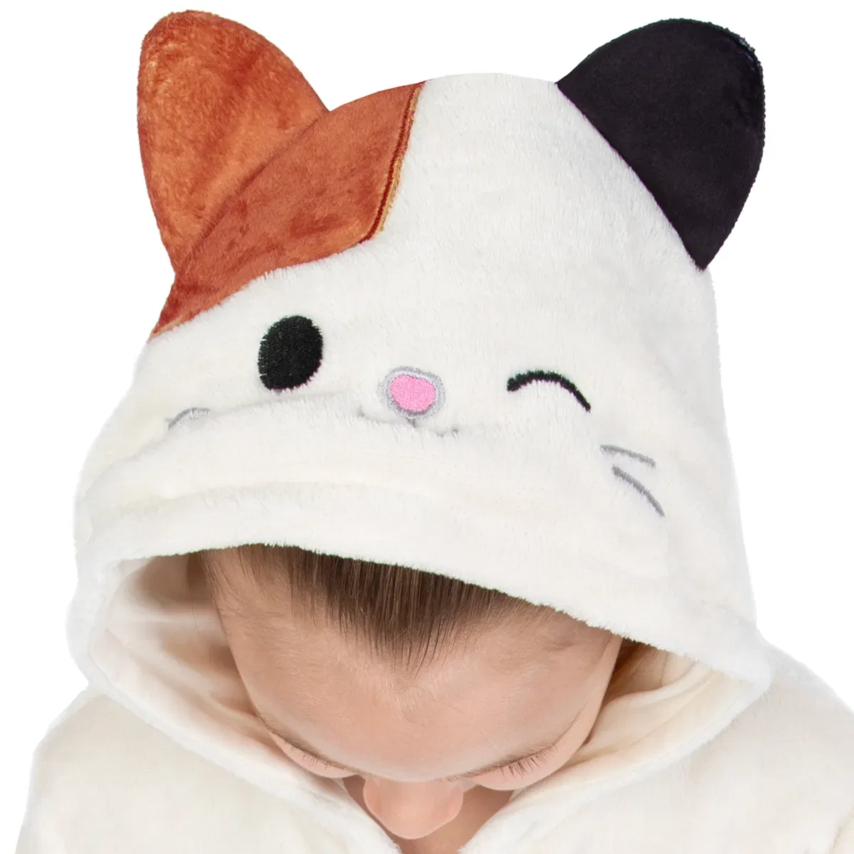 Детский комбинезон-пижама Cam the Cat Squishmallows, White — фото 3