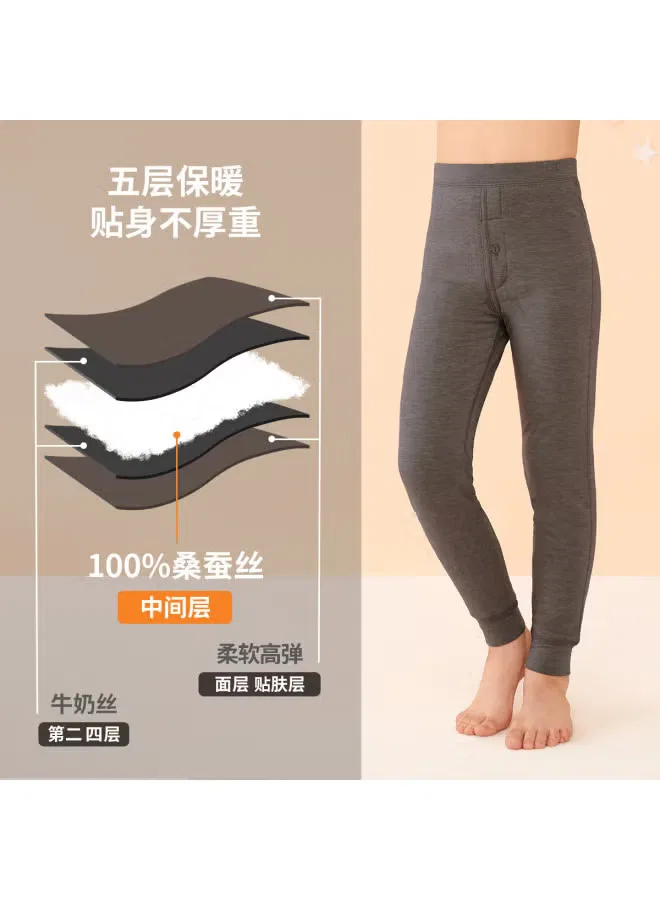 Термобелье теплое 5-слойное Long Time Companion, темно-серый — фото 2