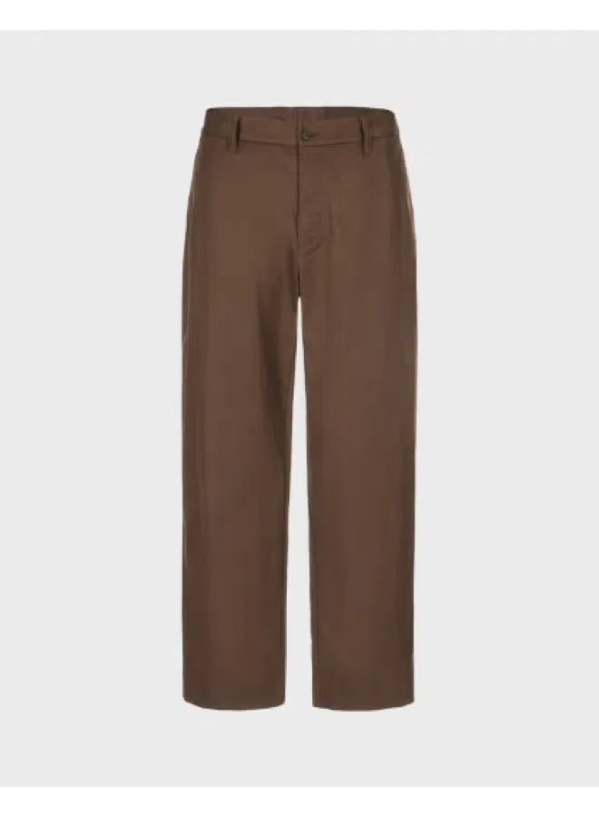 Брюки классические мягкие Zara, коричневый
