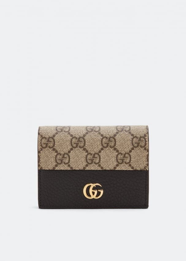 

Кошелек GUCCI GG Marmont card case wallet, черный