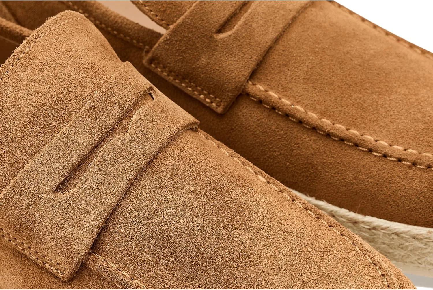 Лоферы мужские André Assous, Cognac Suede — фото 2
