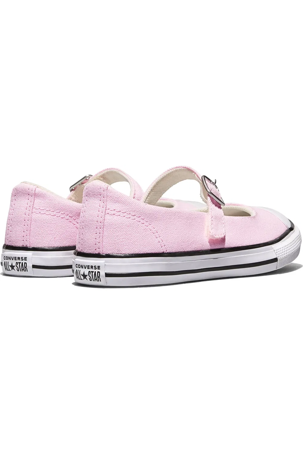 Кеды детские на низкой подошве с ремешком Dainty Mary Jane Converse, New Found Bloom/White/Black — фото 2