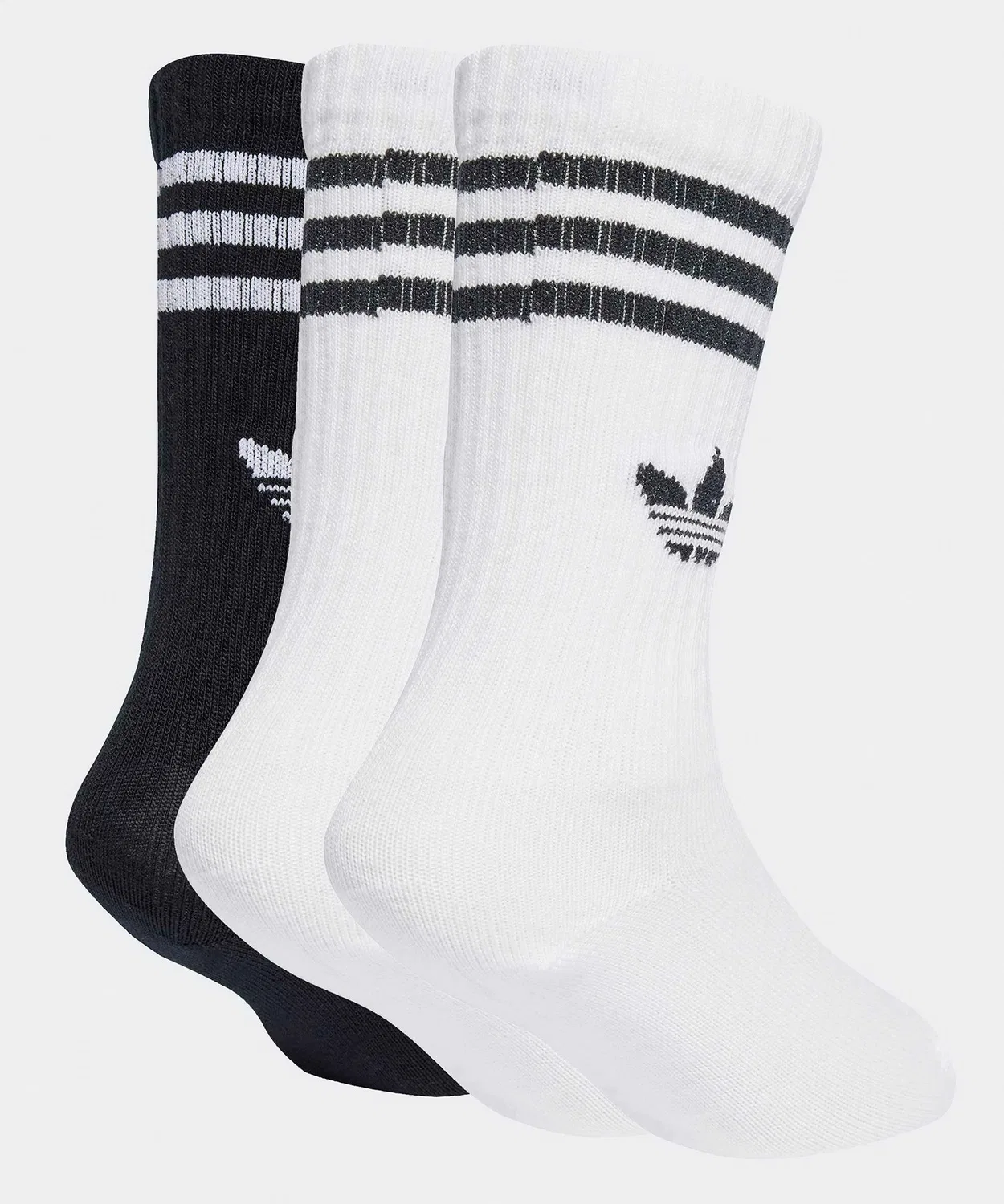 Детские носки с принтом 3 пары Adidas ERI CREW SOCK, White — фото 2