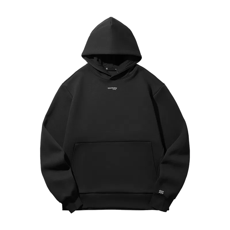 Детский свитшот с капюшоном с принтом HLA, Black 7E