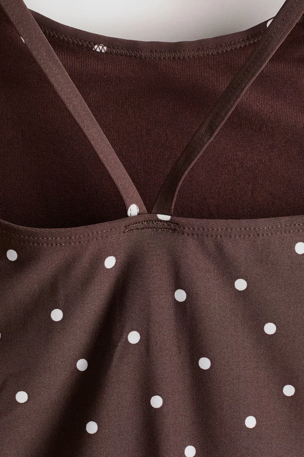 Купальник с принтом H&M, Dunkelbraun/Polka Dots — фото 2