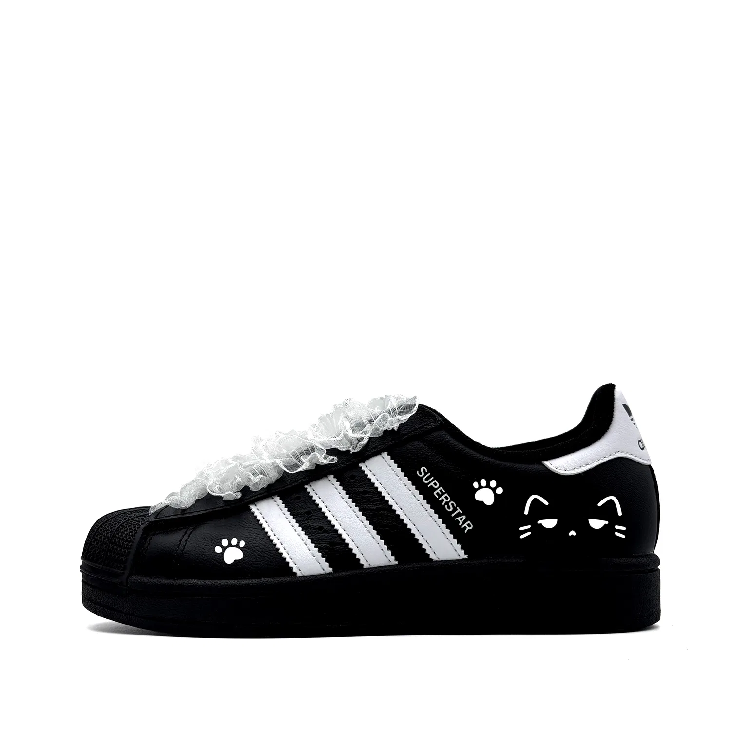 Детские кроссовки для скейтбординга Superstar 2, Adidas Originals, Black