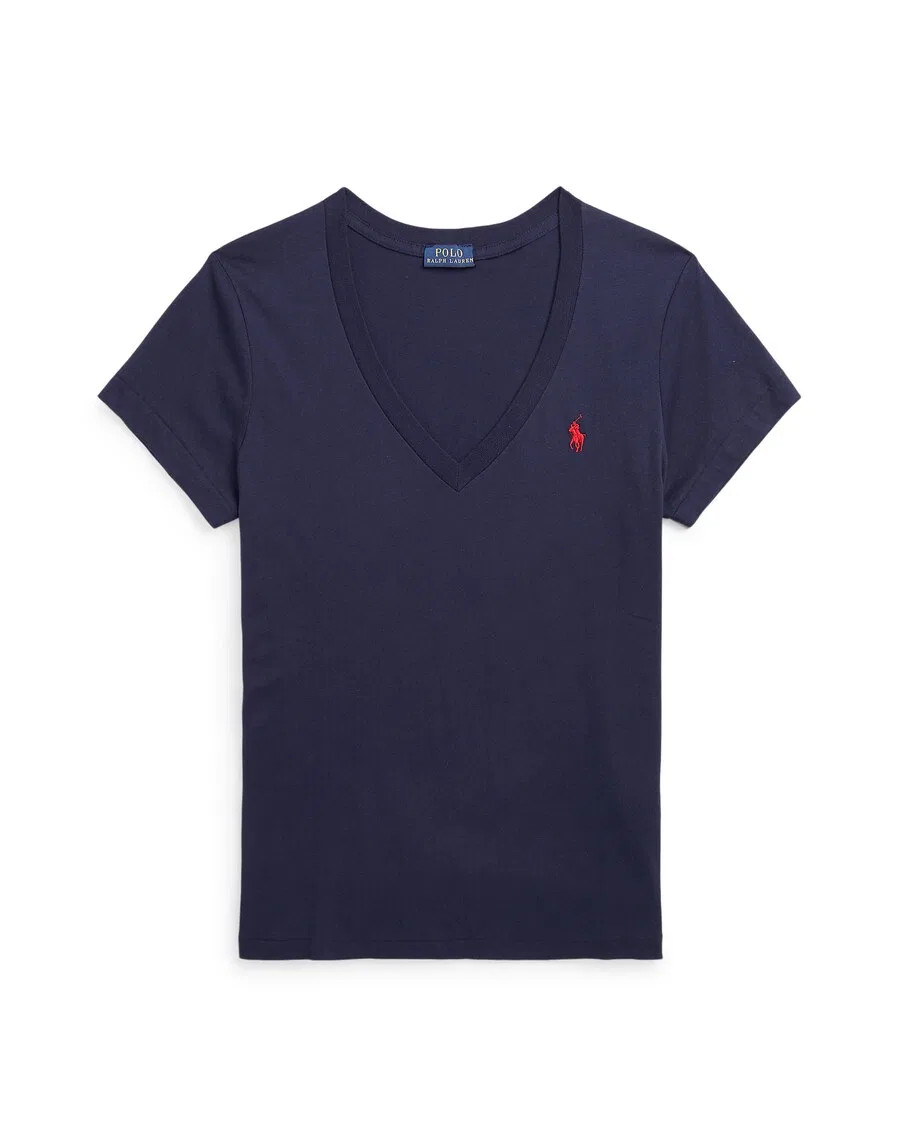 Футболка Polo Ralph Lauren синего цвета