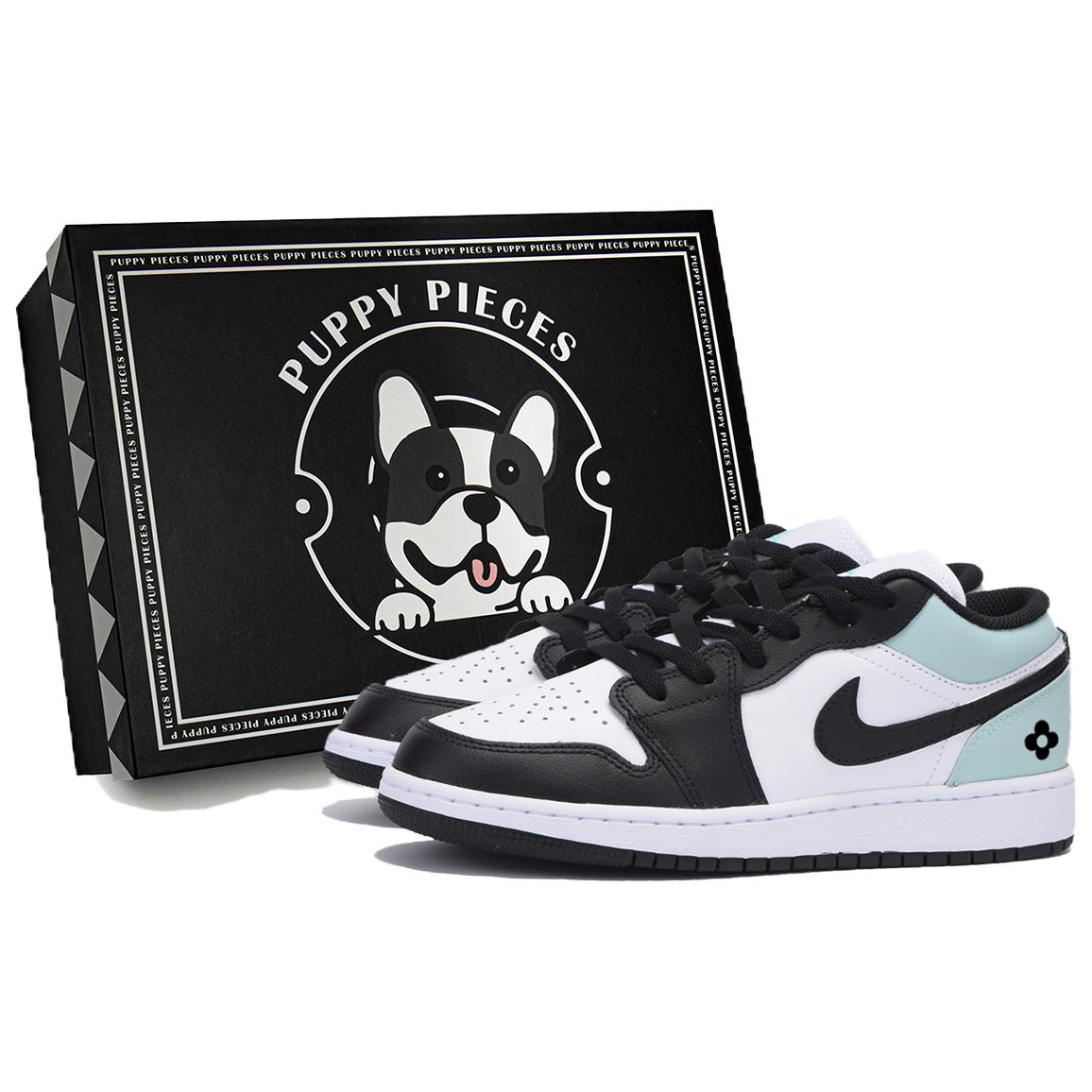 

Jordan Баскетбольные кроссовки Air 1 Low Top Vintage, мужские, цвет белый, голубой