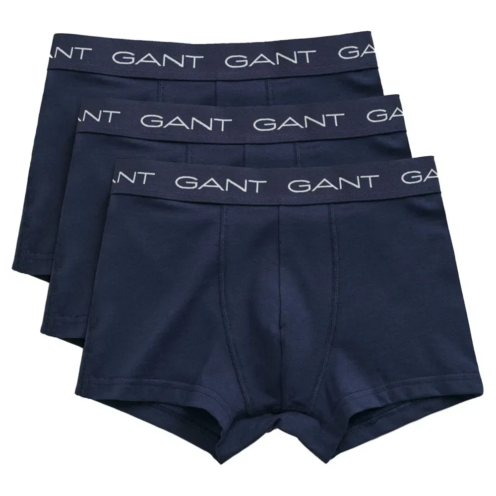 Боксеры 3 штуки Gant, синий