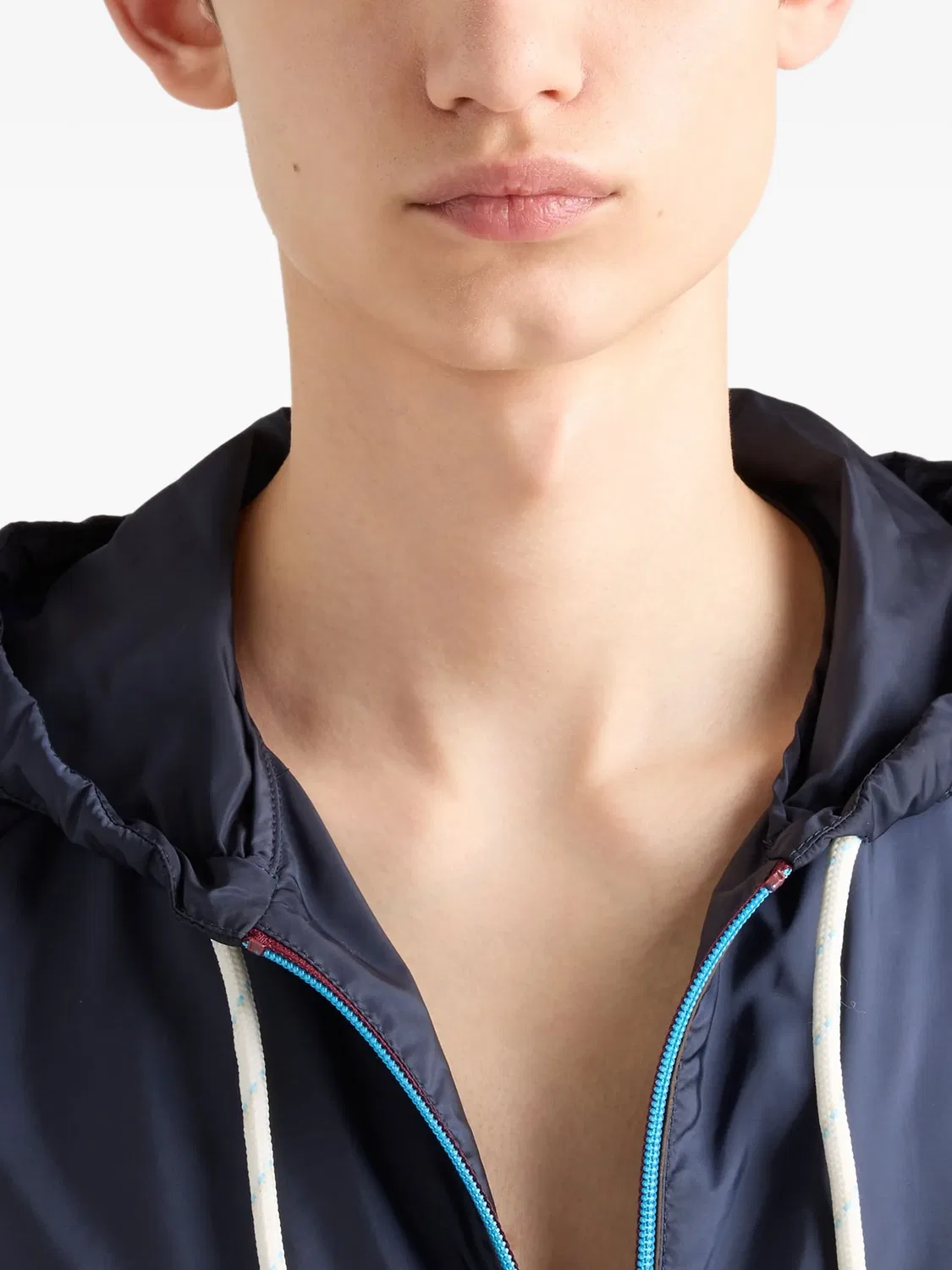 Куртка из Re-Nylon Prada, синий — фото 2