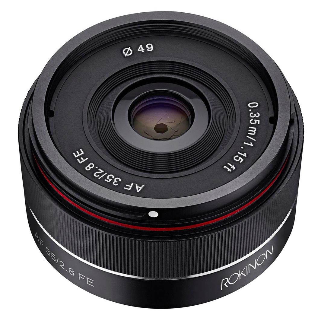 

Объектив Rokinon AF 35mm f/2.8 FE, Sony E Mount, черный