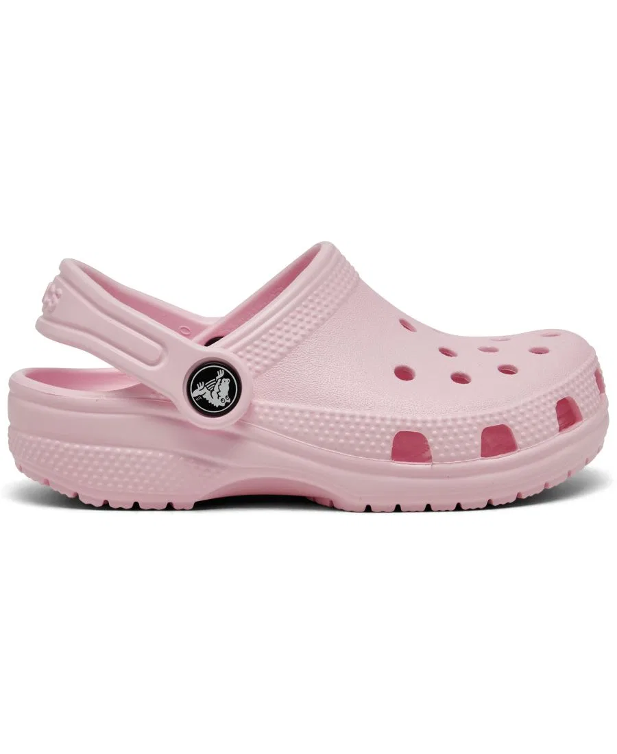 Клоги детские классические Crocs, Pink Milk — фото 2