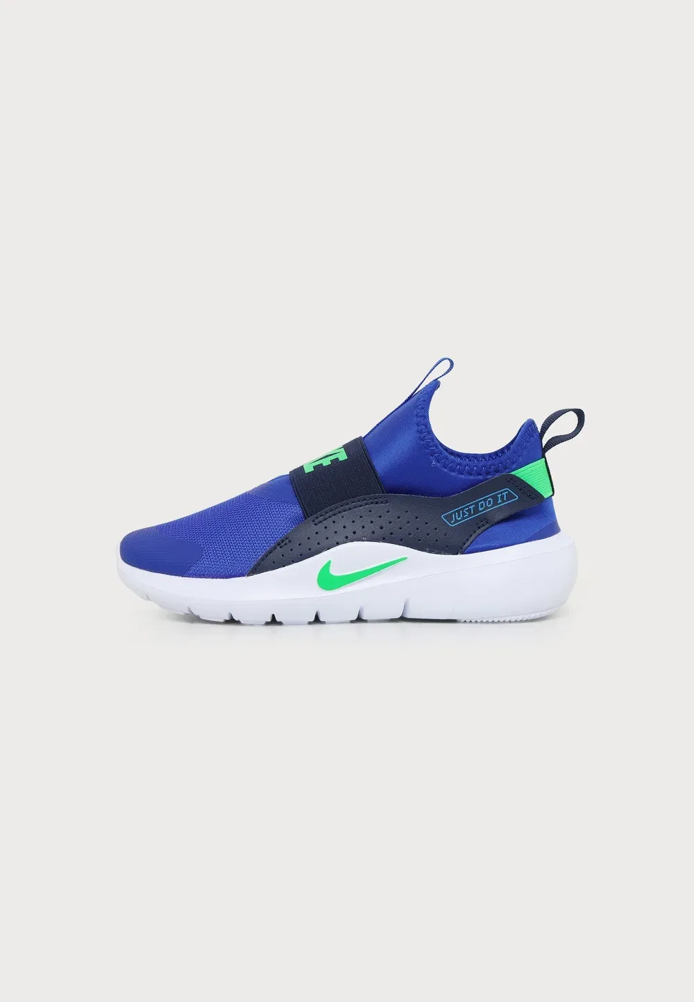 Кроссовки Flex Runner 4unisex - для бега по улицам Nike Performance, Racer Blue/Illusion Green