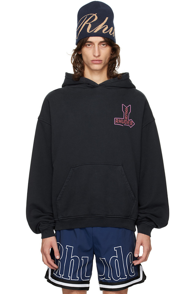 

Худи Rhude Rhude, черный