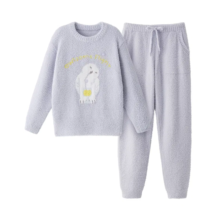 Детский комплект пижам Traveler Owl-Iceland Purple BANANA IN, Purple