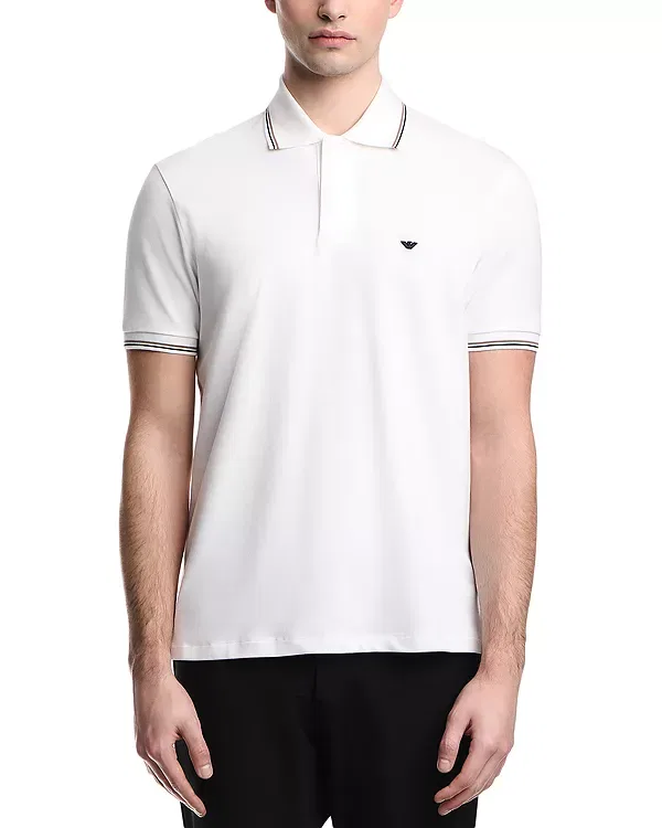 Мужское поло с коротким рукавом Emporio Armani, Navy Blue