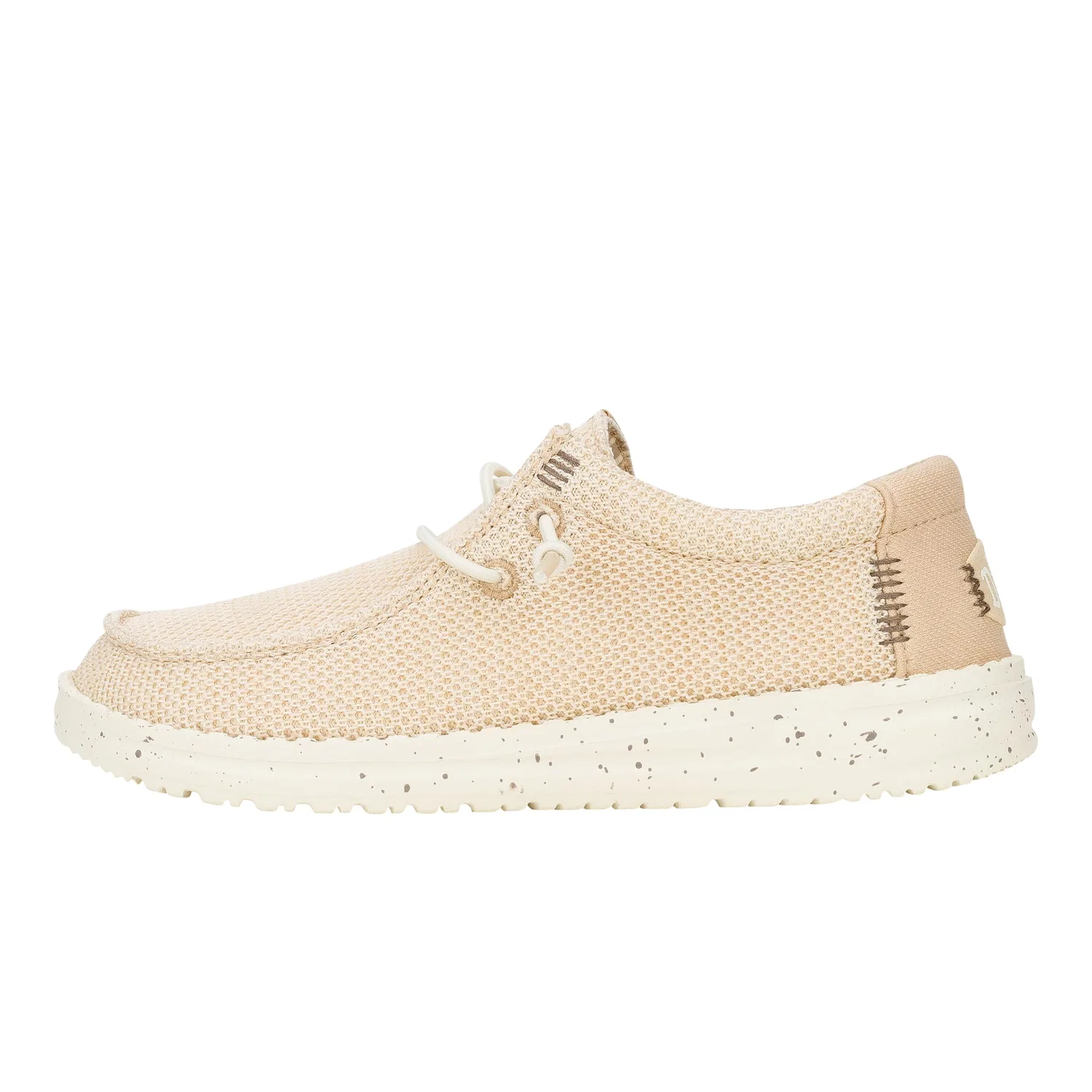 Детские мокасины для мальчиков с принтом Wally Stretch Sox HEYDUDE, Irish Egret Cream