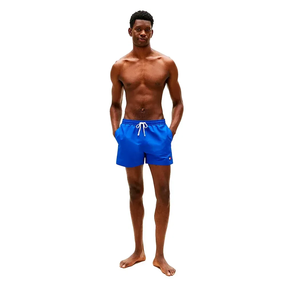 Пляжные шорты Tommy Hilfiger regular fit, синий — фото 4