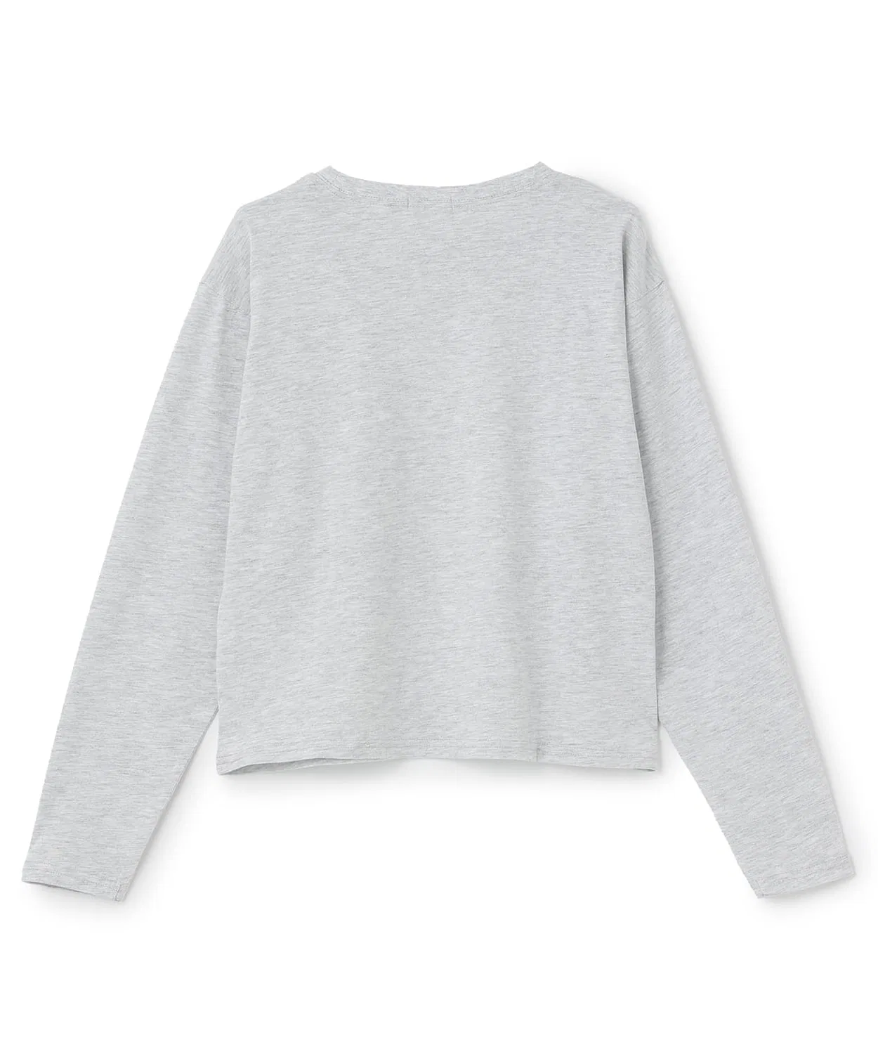 Детская футболка с длинным рукавомс принтом PINK-latte, Off White — фото 2
