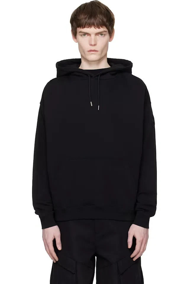 Черная толстовка с капюшоном Canada Goose