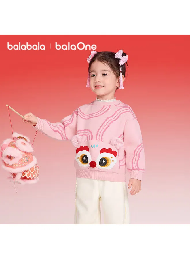 Свитер с 3D-дизайном новогодний Balabala